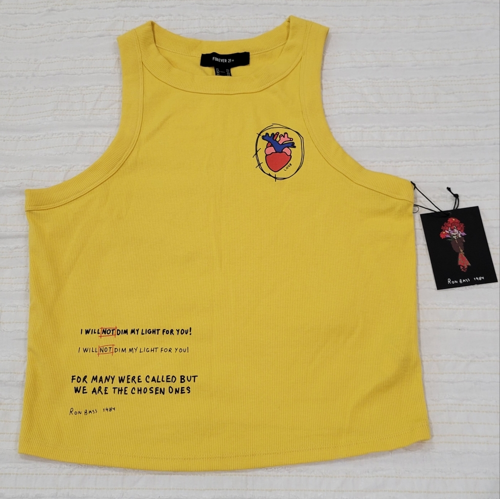 Ron Bass Yello Tank Top